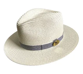 Cream Henley Summer Fedora