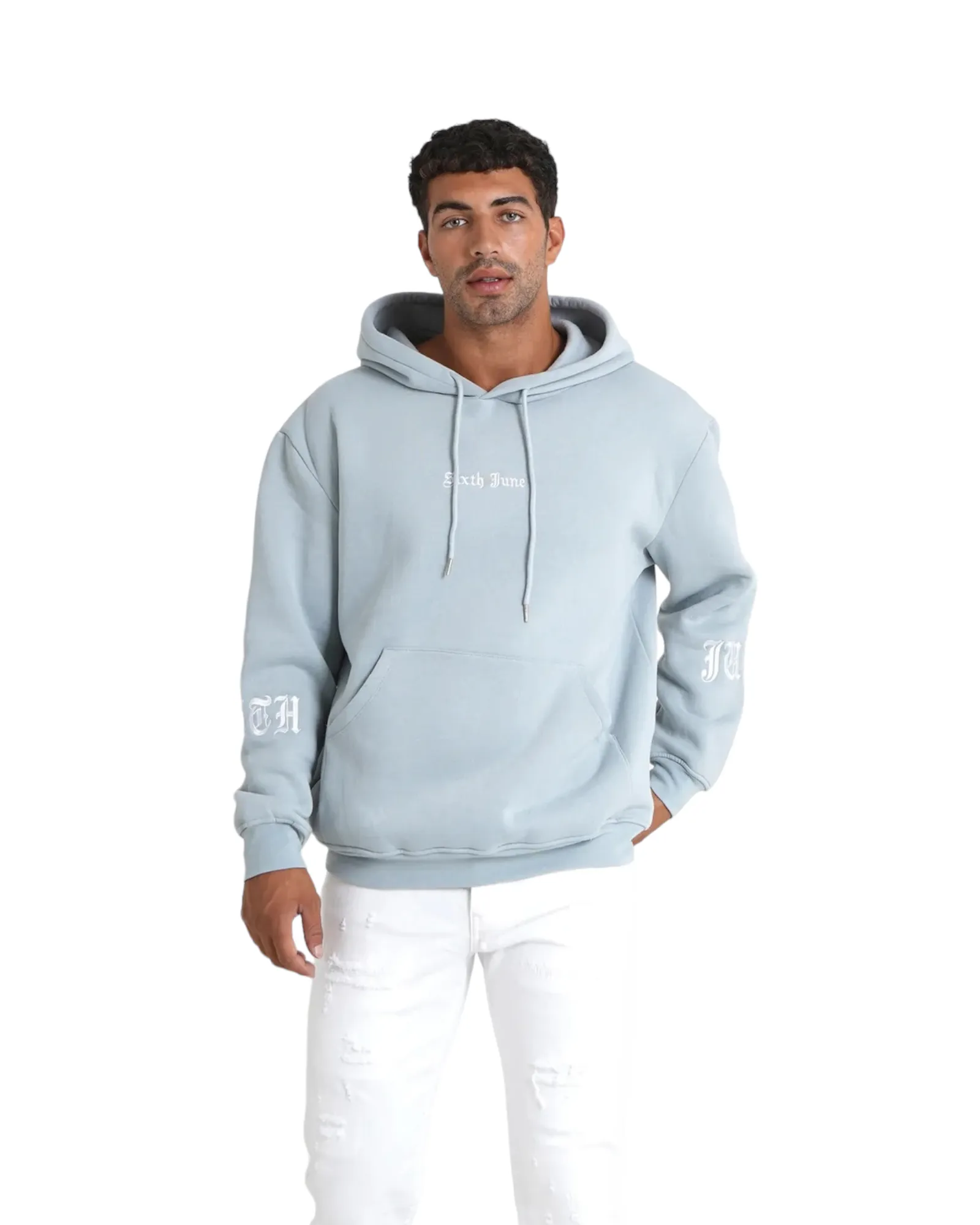 Crew Hoodie Light Blue