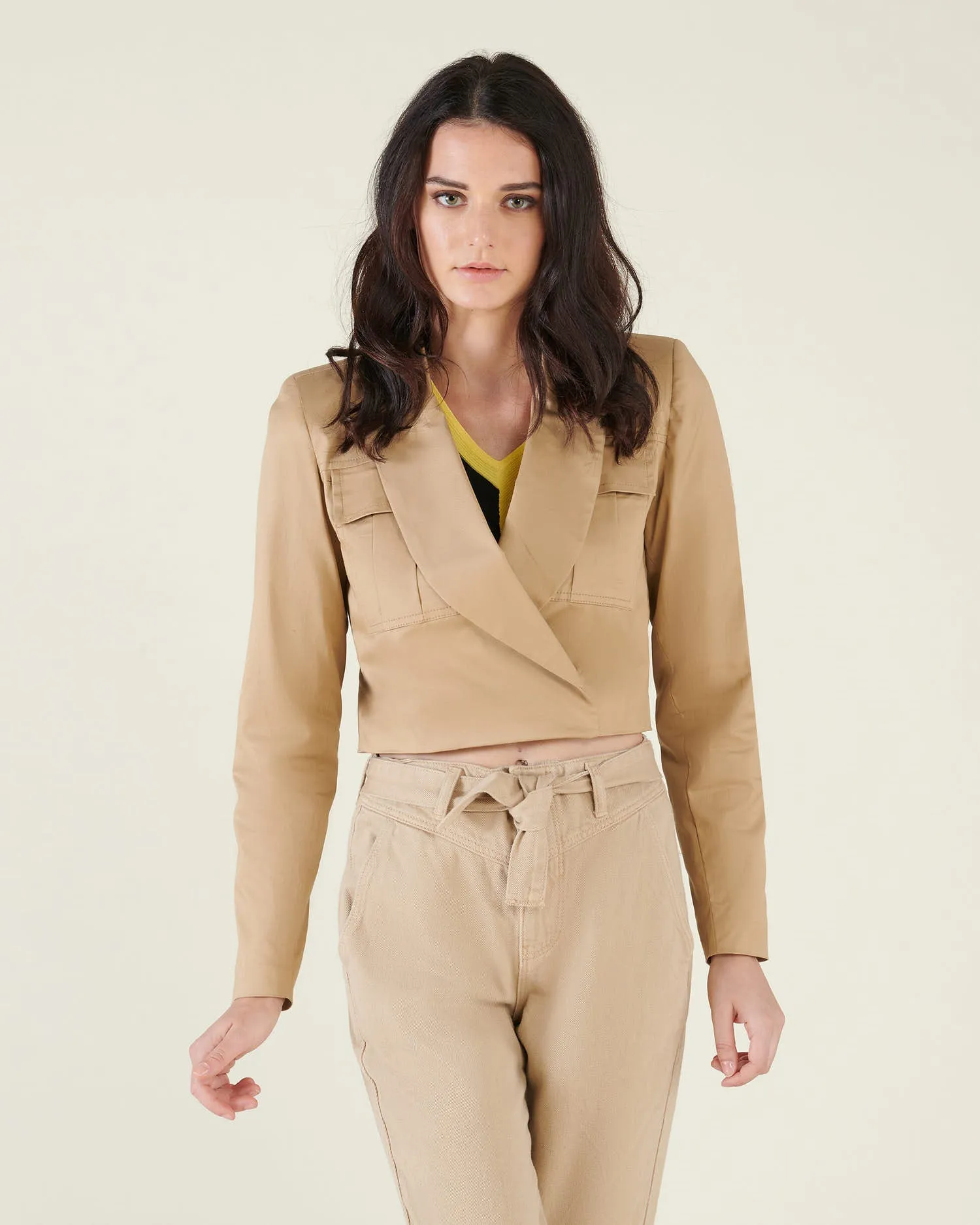Cropped jacket