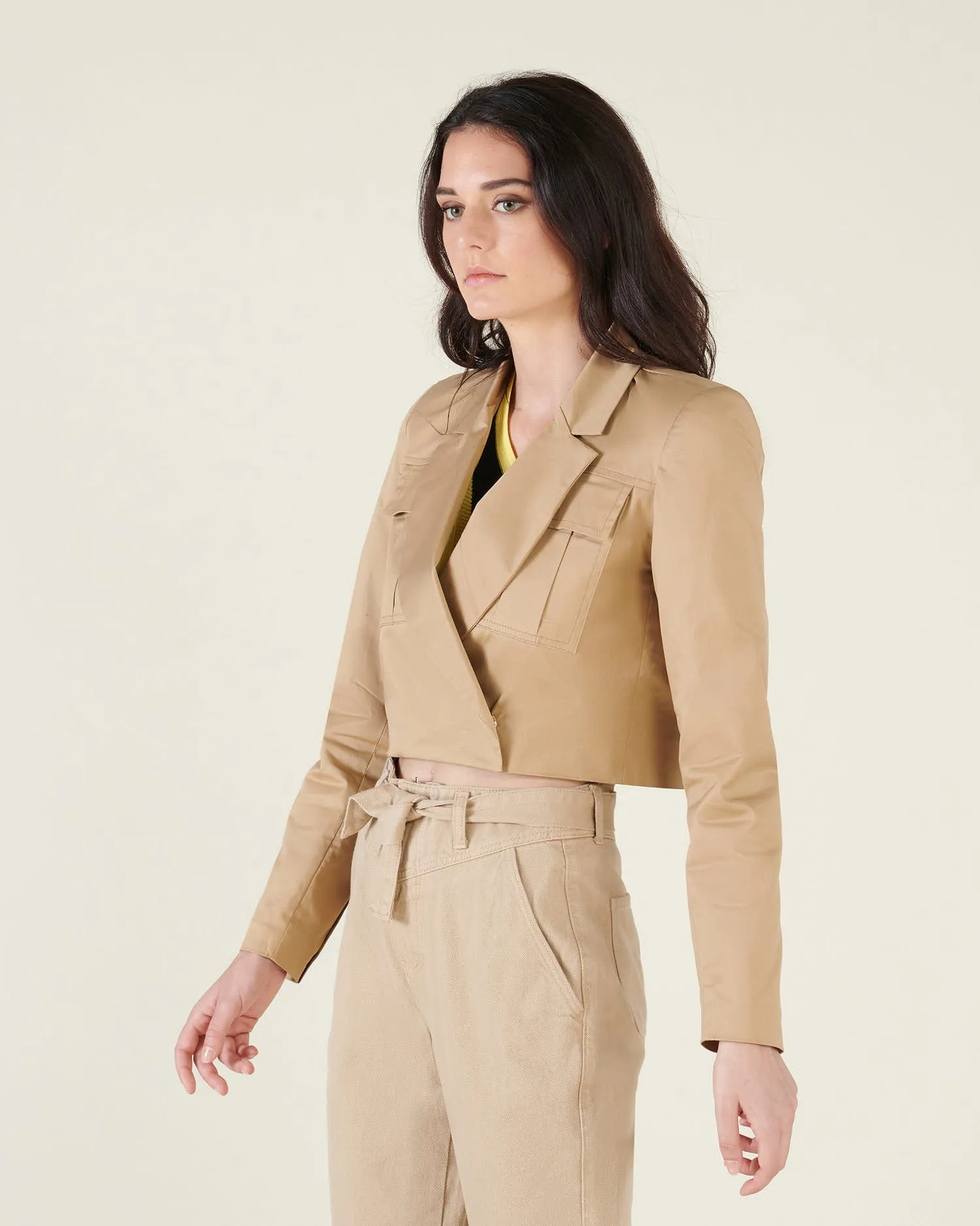 Cropped jacket
