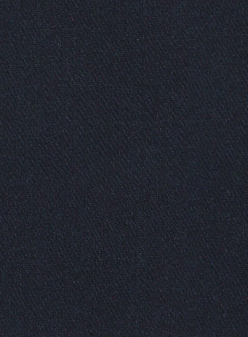 Dark Violet Heavy Tweed Suit