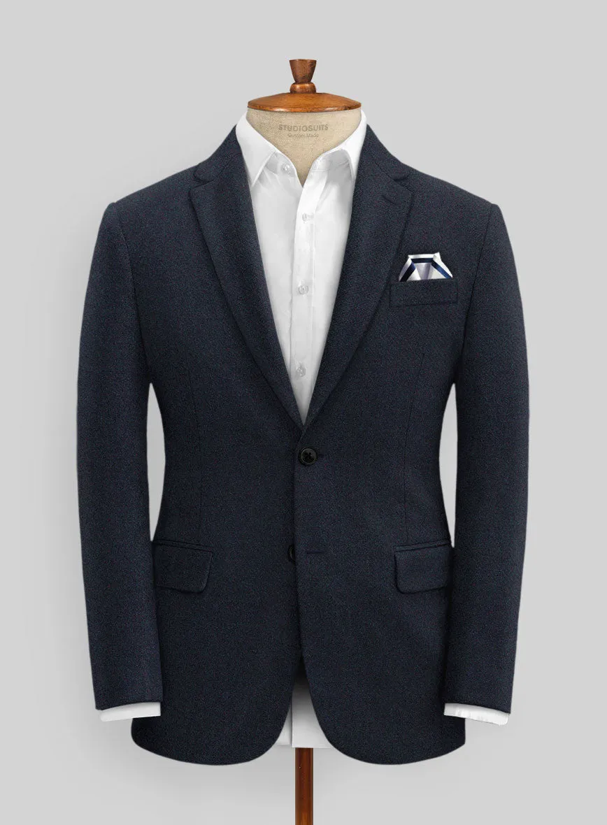 Dark Violet Heavy Tweed Suit