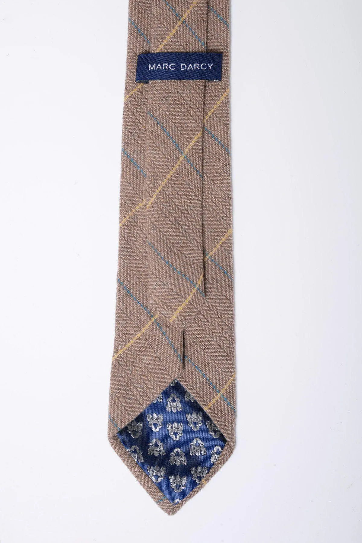 DX7 - Oak Tweed Check Tie