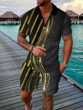 Elegant & Fashionable Men's Shirt Set
