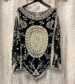 Emeline Wing Sleeve Poncho