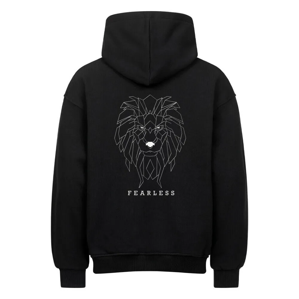 Fearless Oversized Hoodie BackPrint