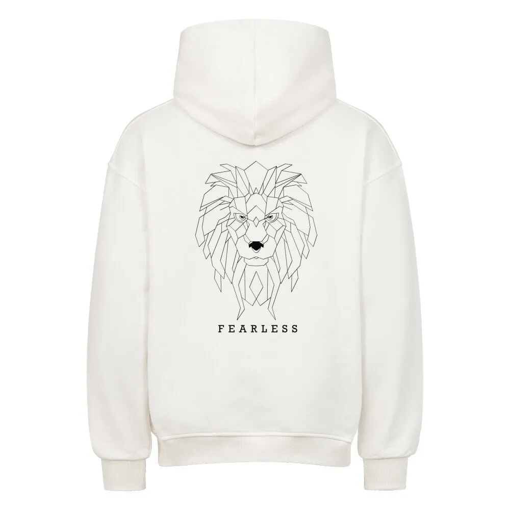 Fearless Oversized Hoodie BackPrint