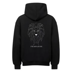 Fearless Oversized Hoodie BackPrint