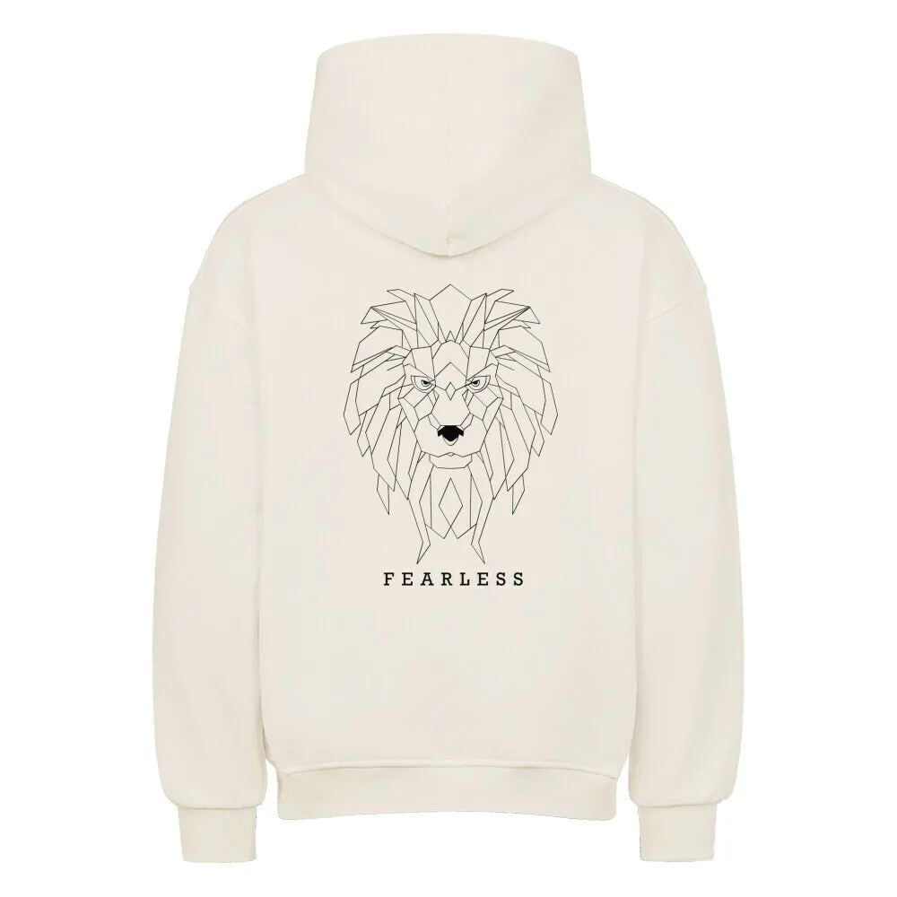 Fearless Oversized Hoodie BackPrint