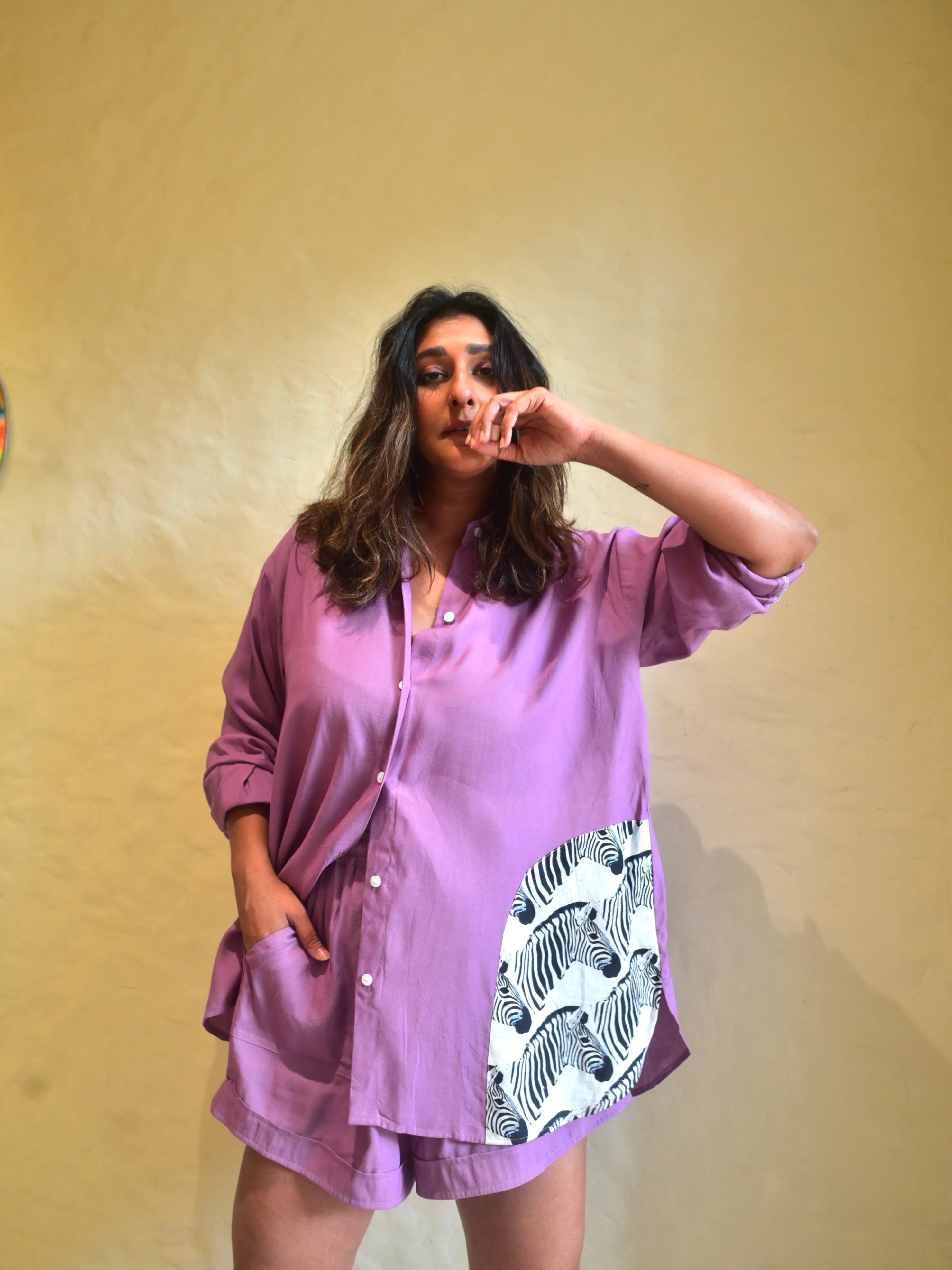 Fig Zebra Shirt