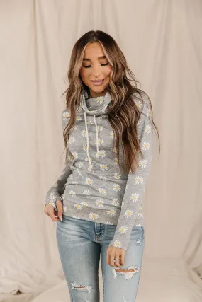 *FINAL SALE* CowlNeck Sweatshirt (In The Moment)