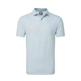 FOOTJOY Tweed Texture Stretch Pique Men's Polo (Mist)