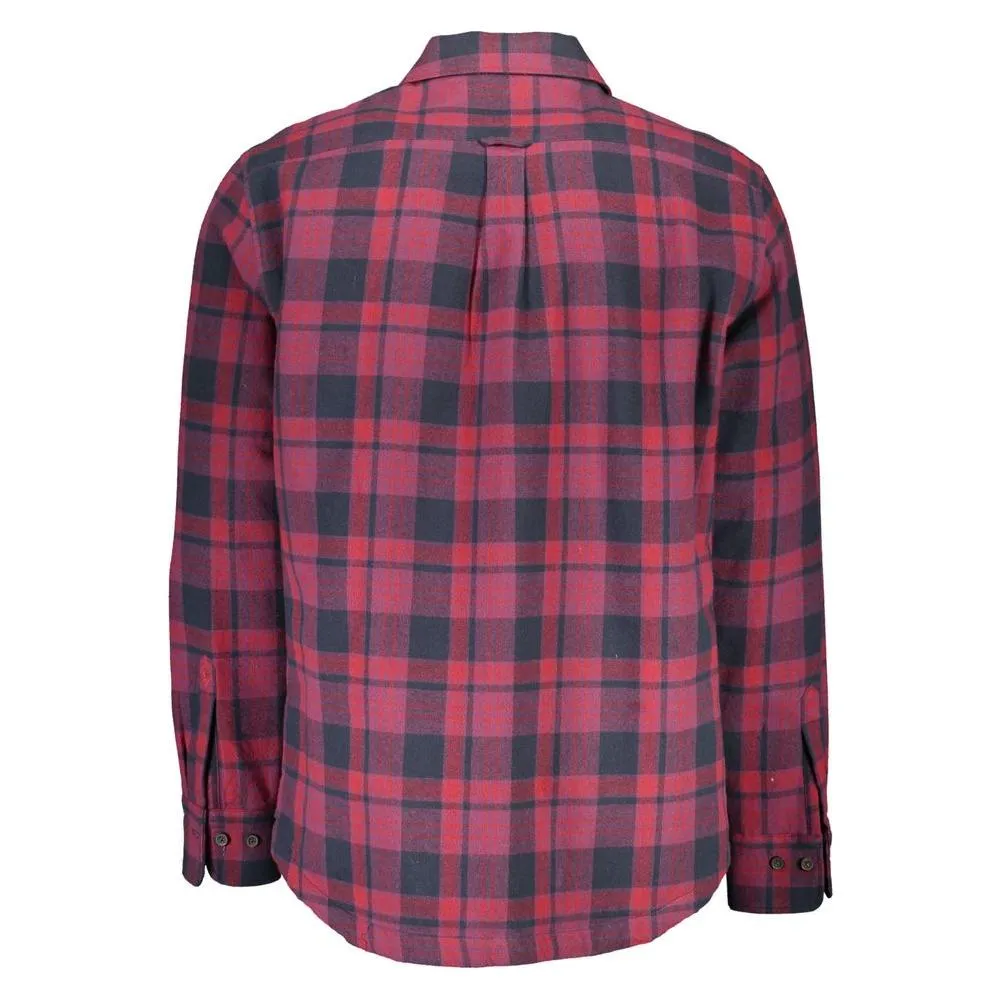 Gant Elegant Purple Cotton Long Sleeve Shirt