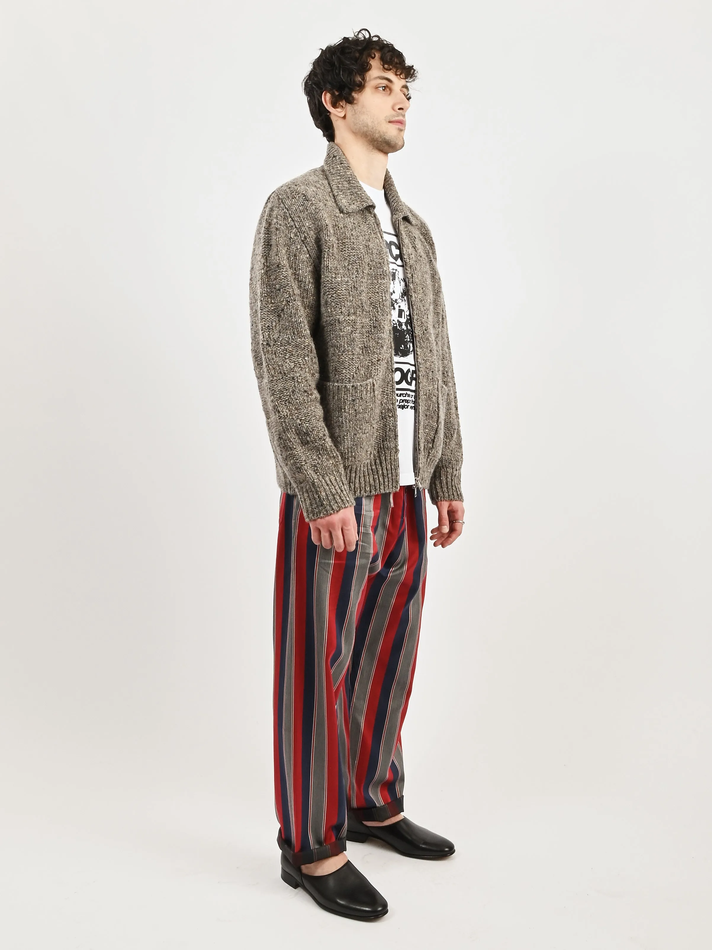 Grey Melange Erik Donegal Diamond Jacket