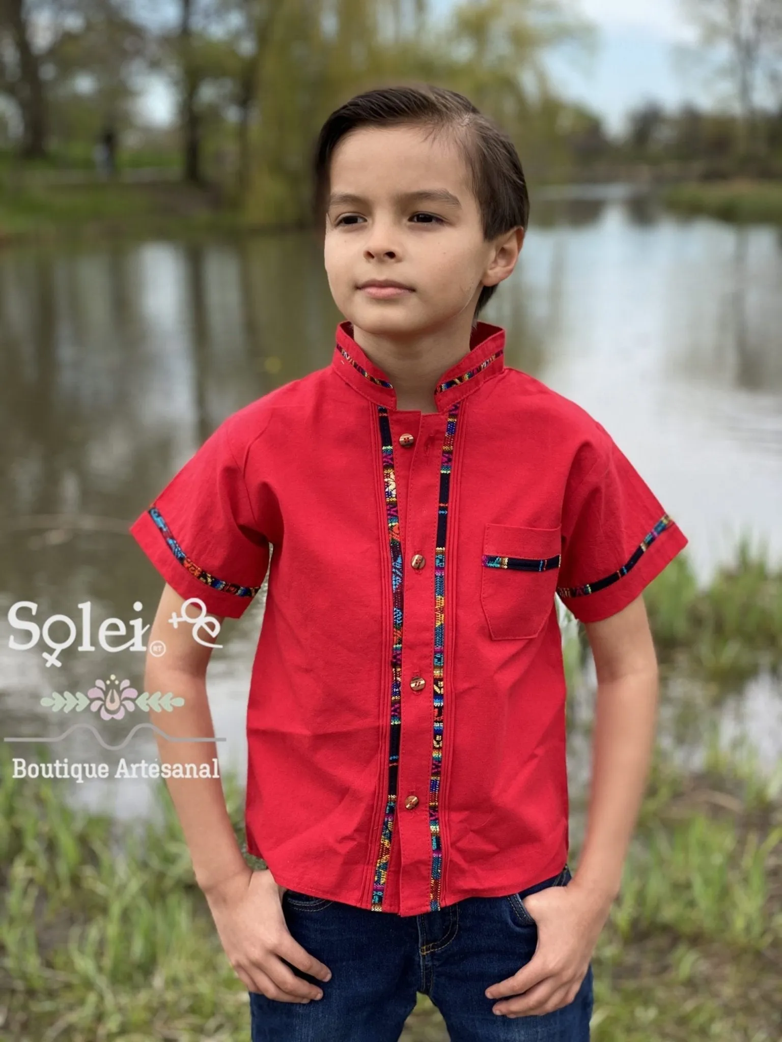 Guayabera Coralillo Niño