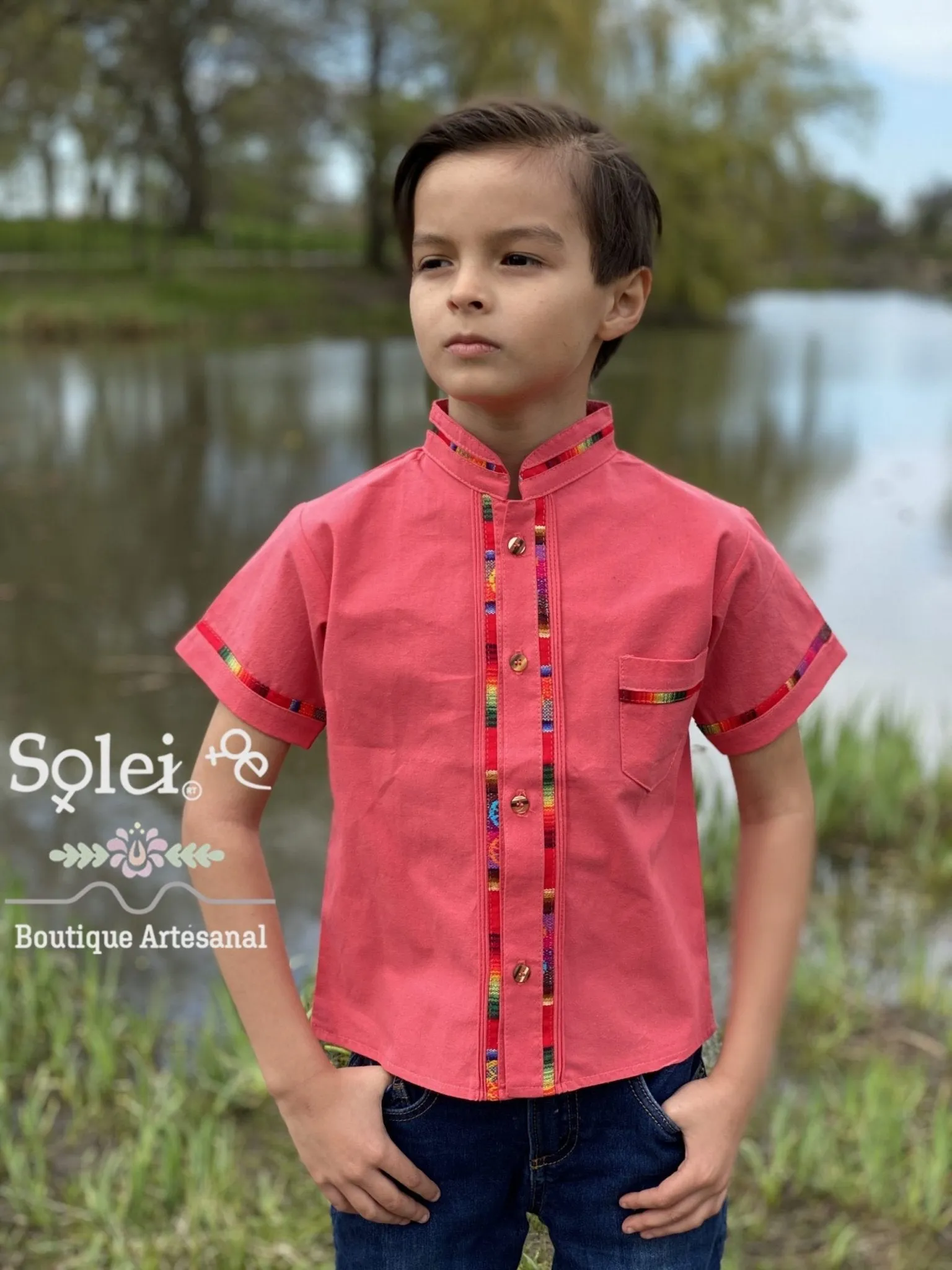 Guayabera Coralillo Niño