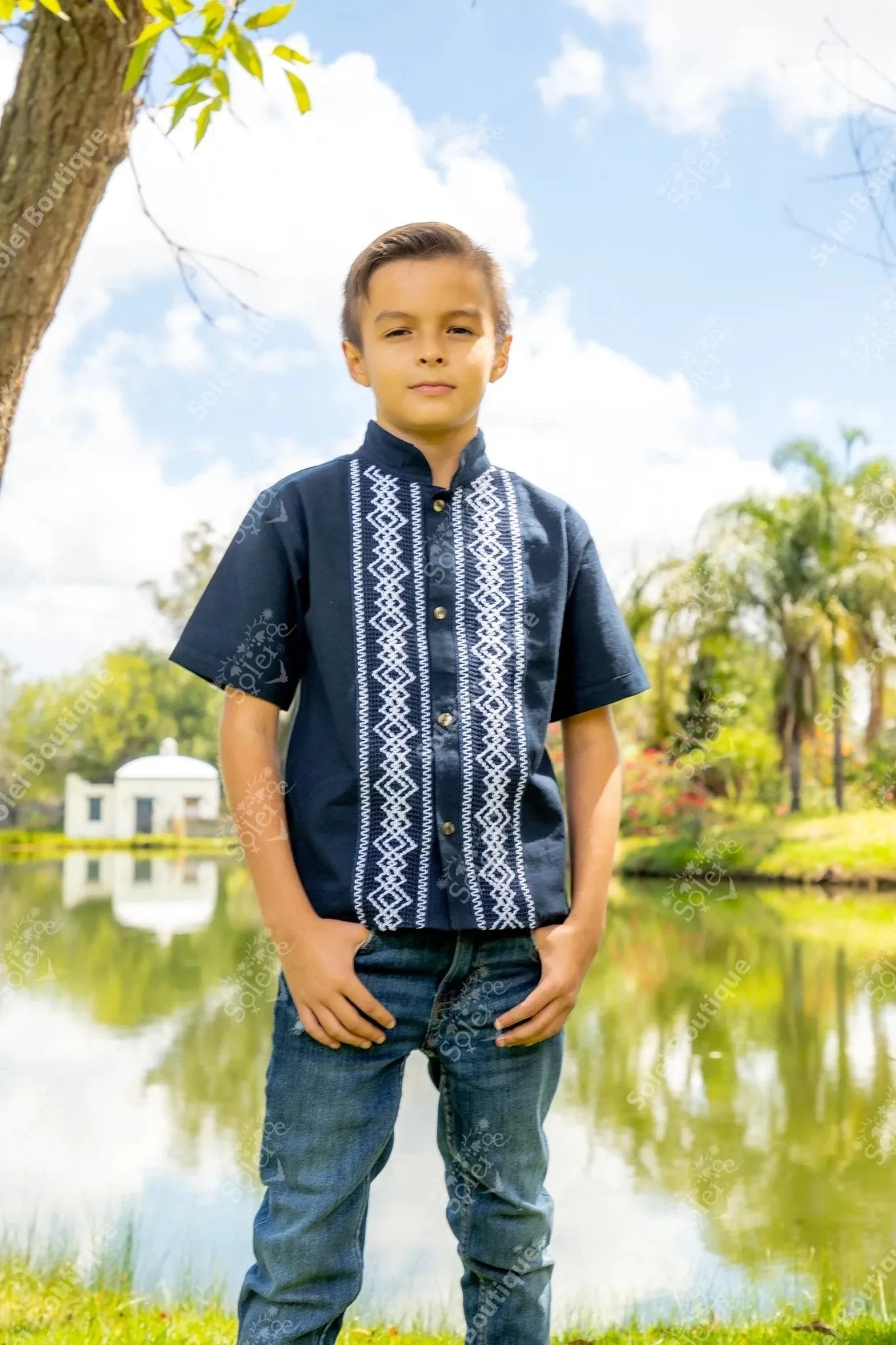 Guayabera Cristobal Niño