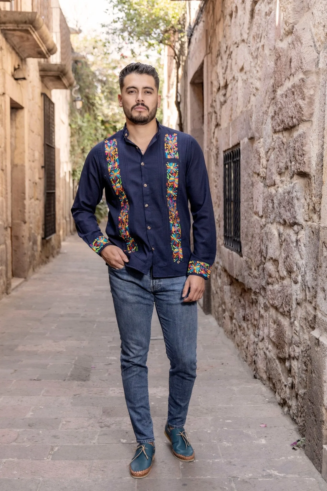 Guayabera Otomi