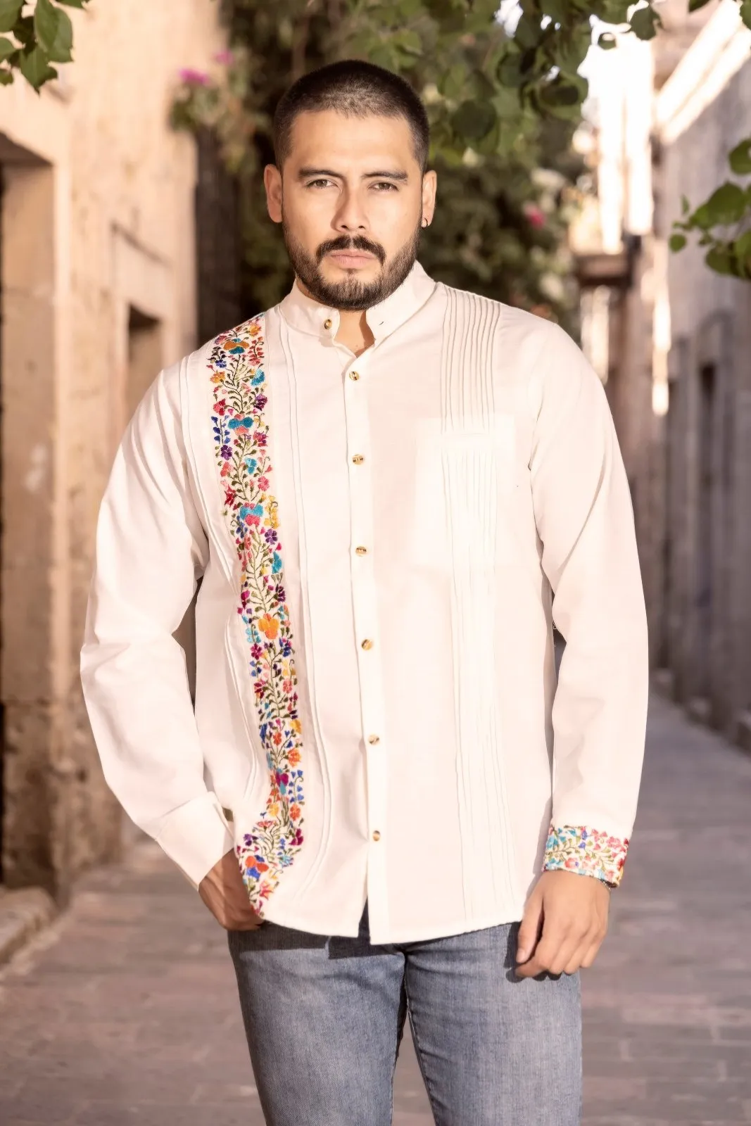 Guayabera San Antonino Sencilla Larga