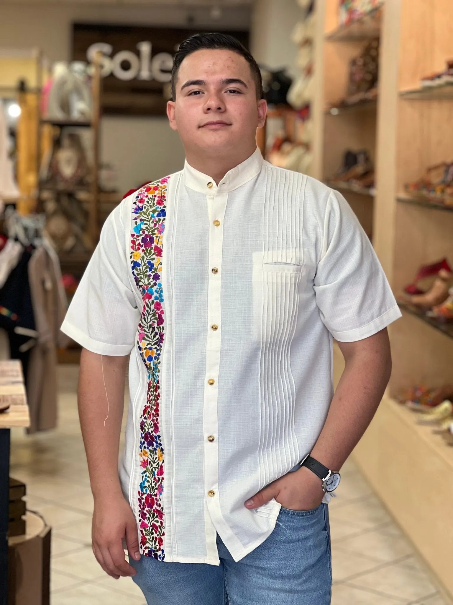 Guayabera San Antonino Sencilla
