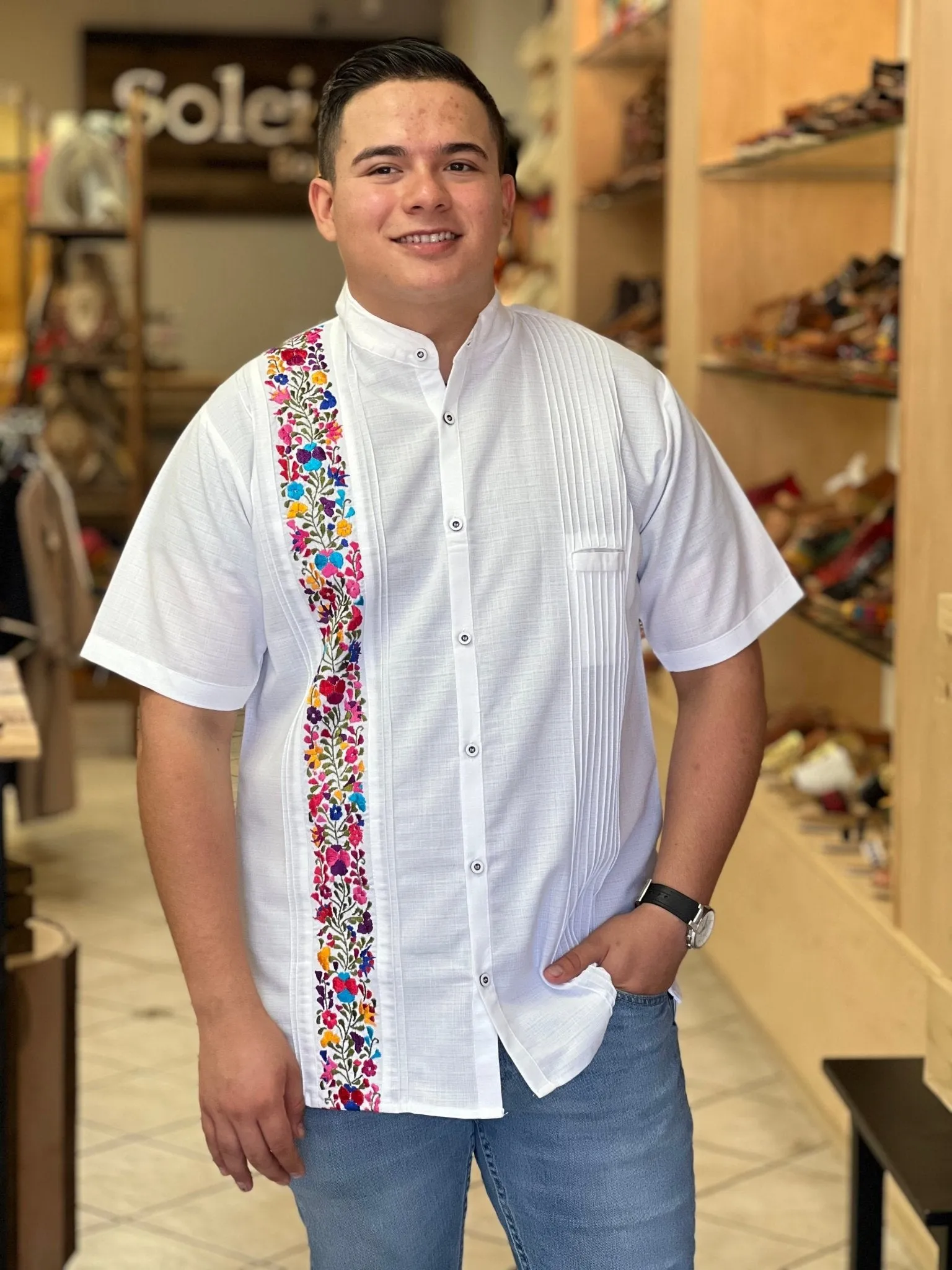 Guayabera San Antonino Sencilla