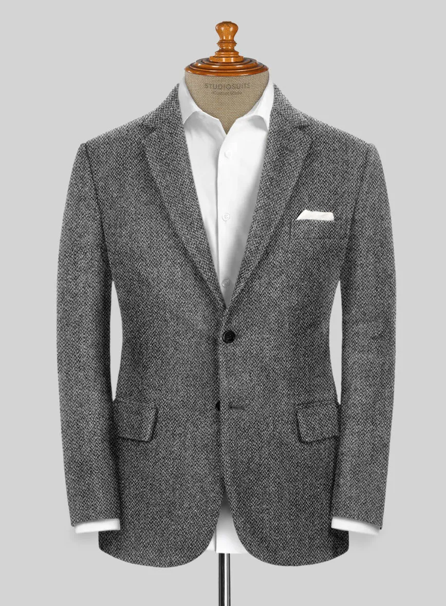 Harris Tweed Barley Gray Jacket