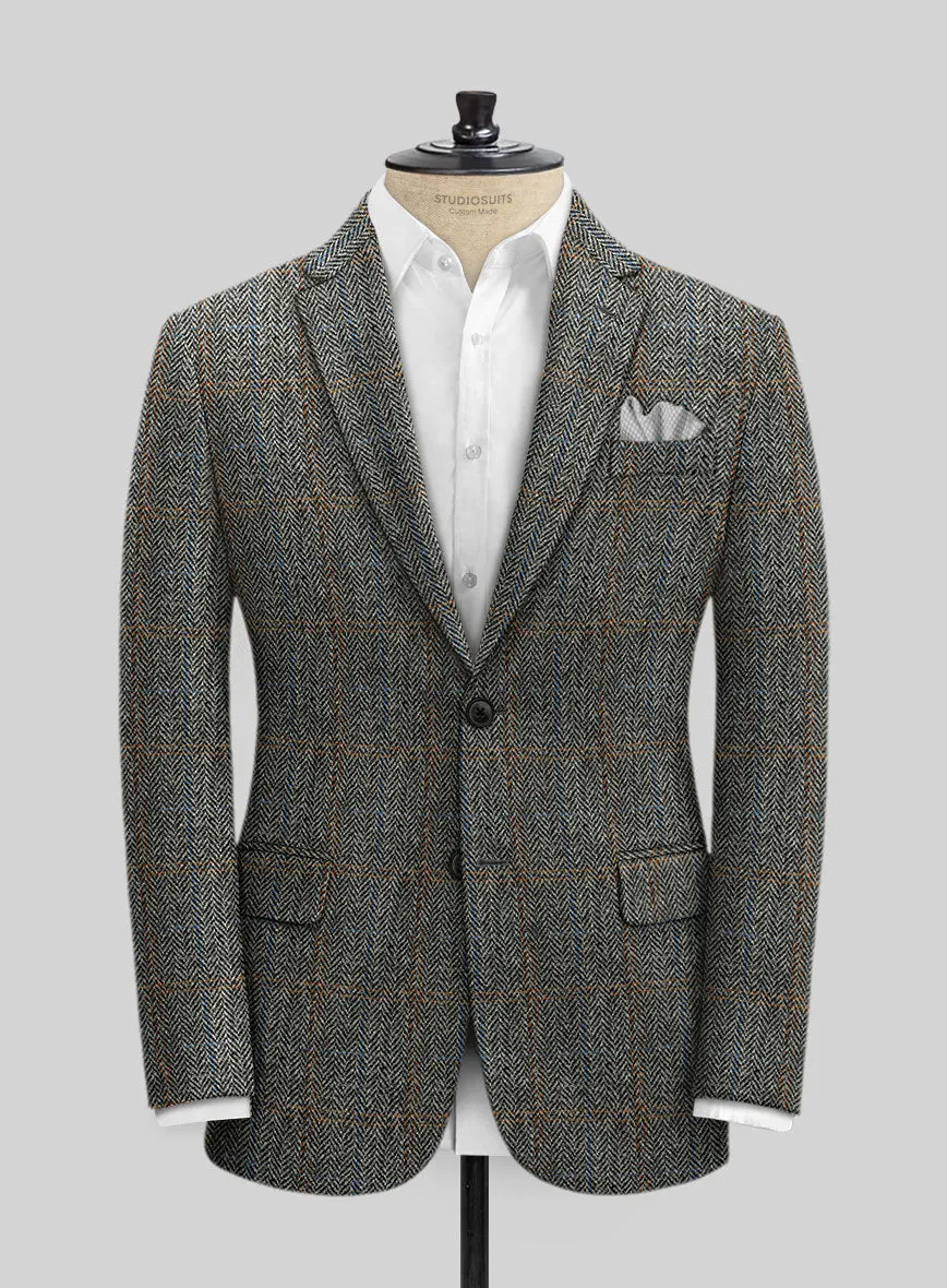 Harris Tweed Country Gray Suit