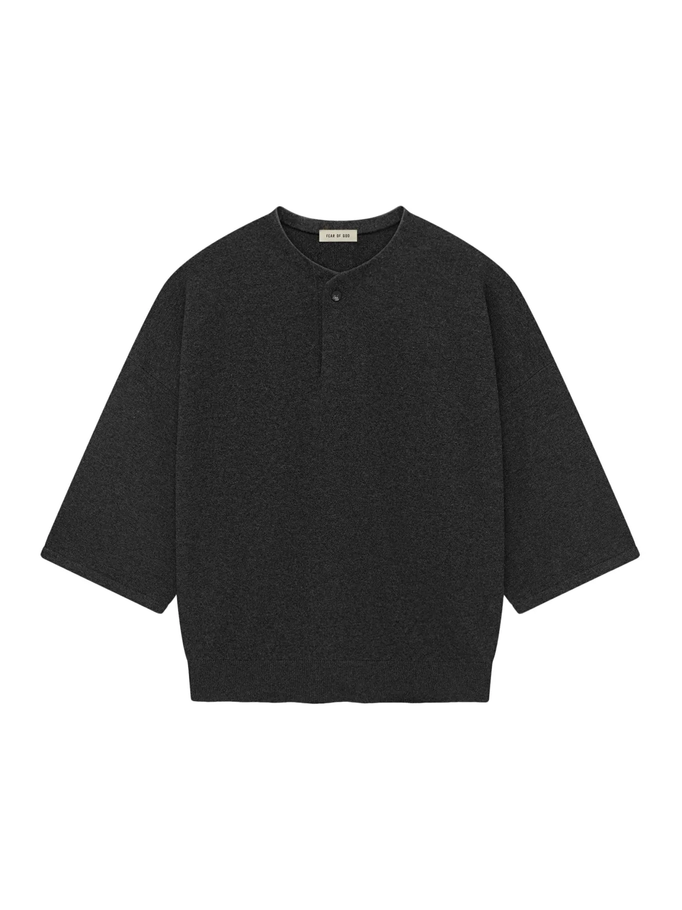 HENLEY FINE KNIT T-SHIRT