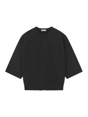 HENLEY FINE KNIT T-SHIRT