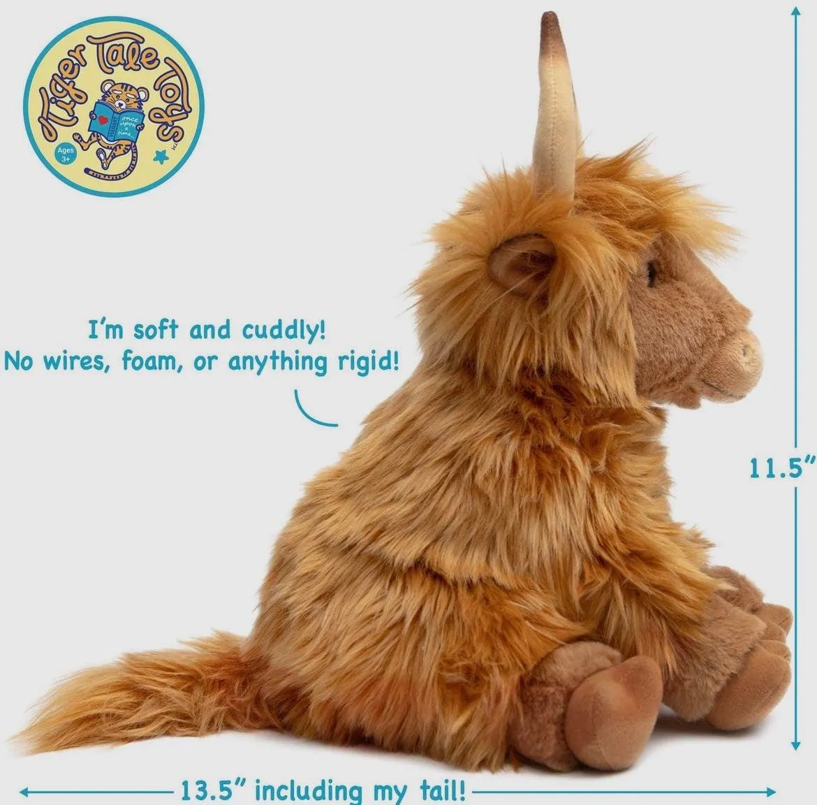 Henley the Highland Cow Stuffed Animal