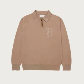 Honor The Gift Zip Henley Clay