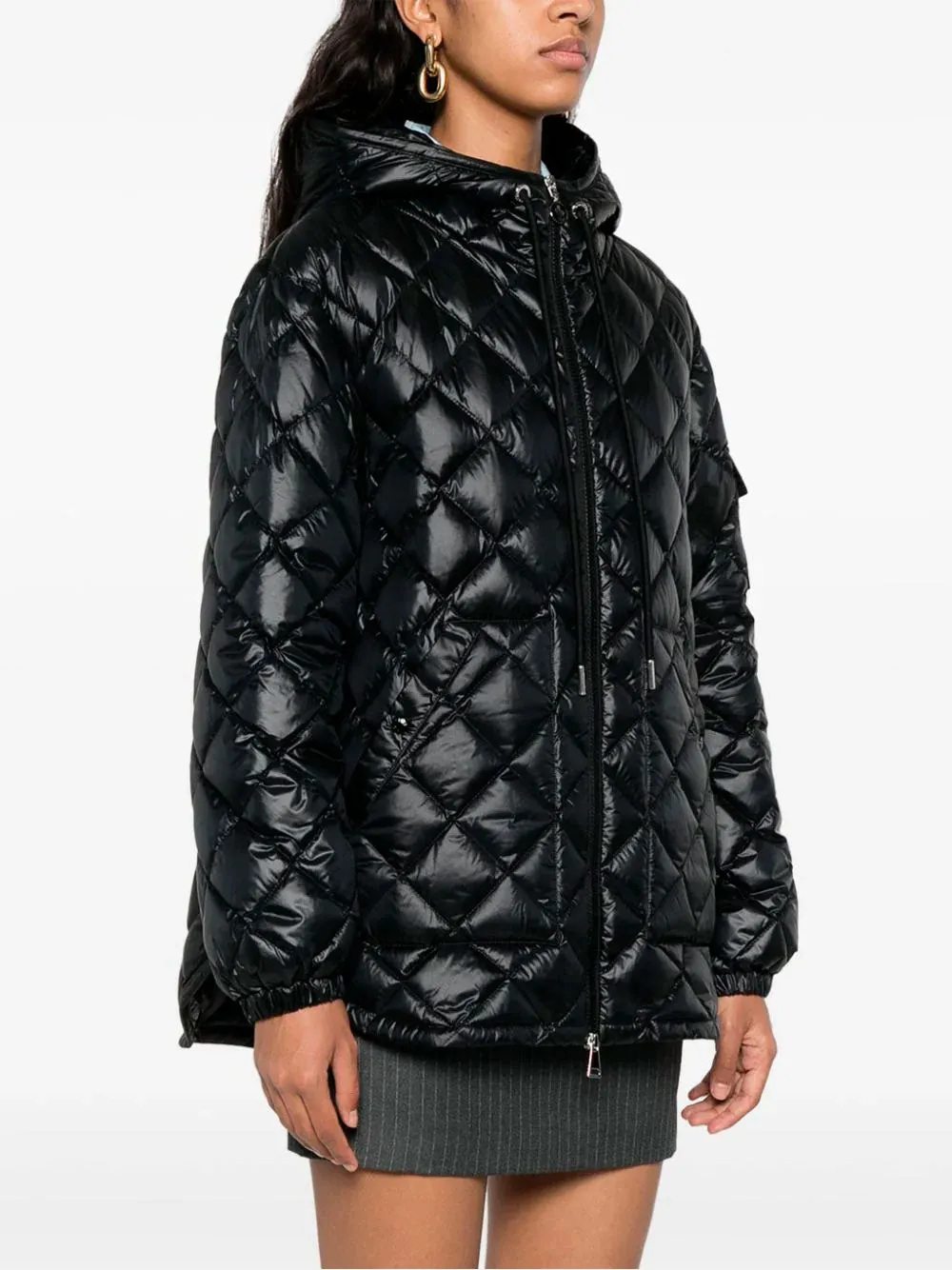 Hooded puffer jacket