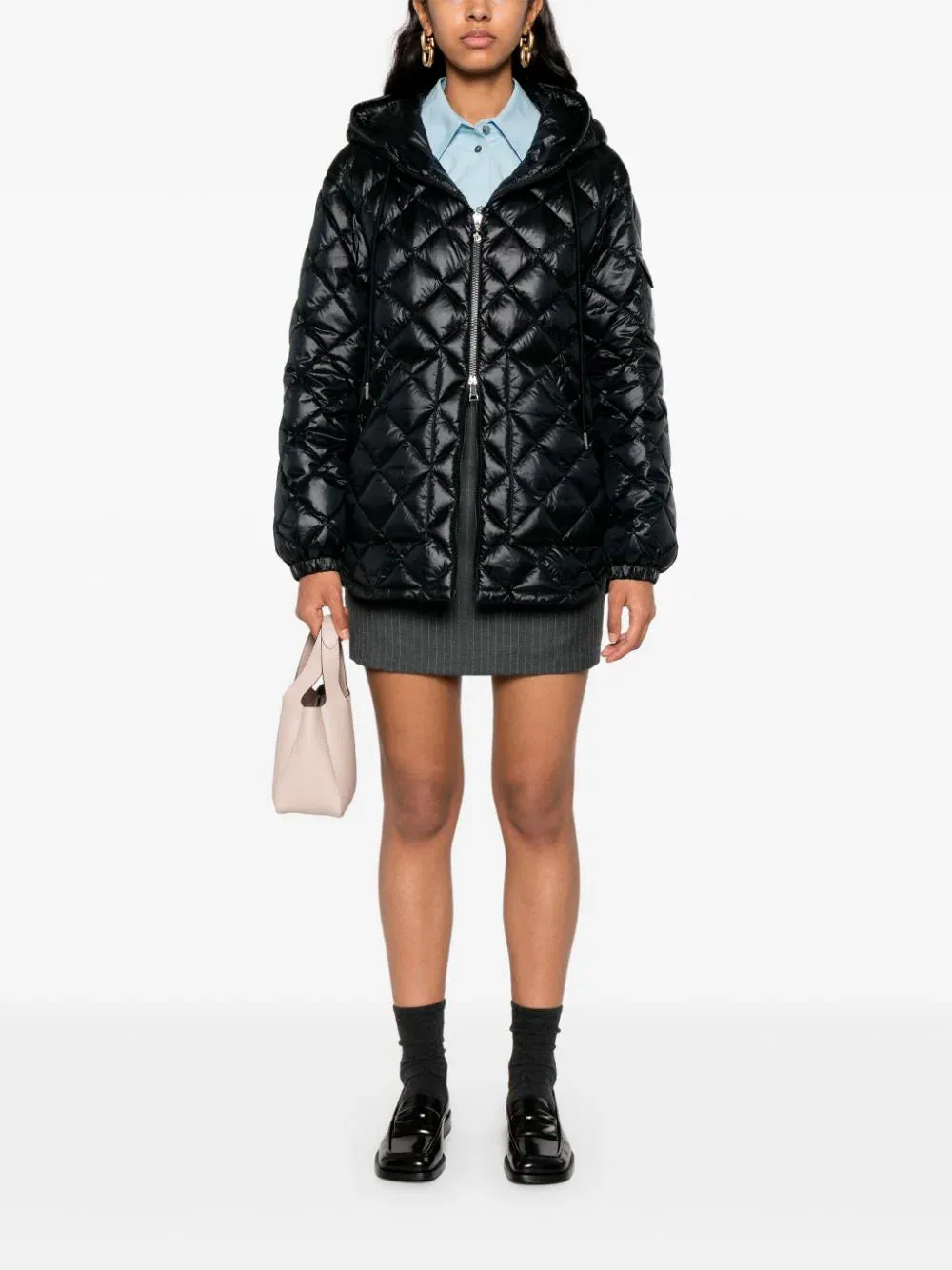 Hooded puffer jacket