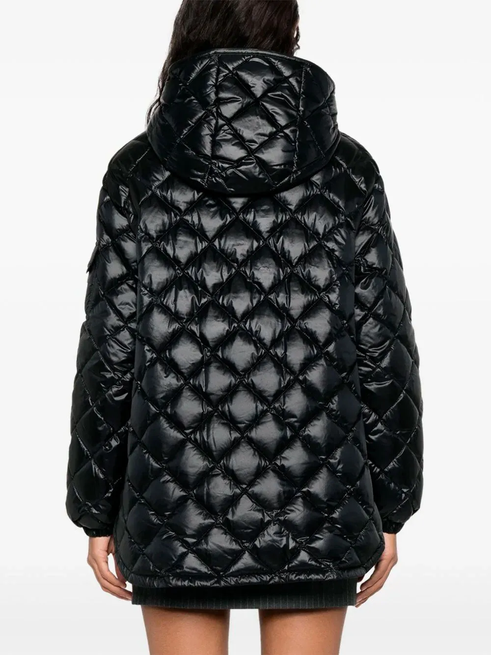 Hooded puffer jacket