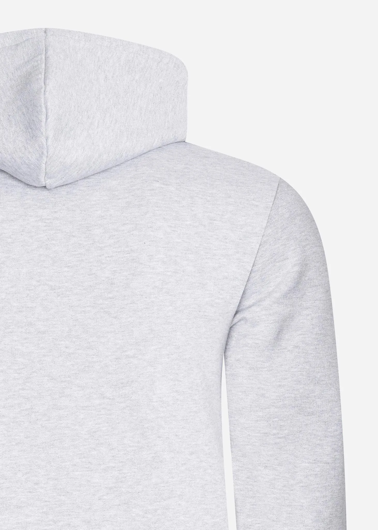 Hoodie - silver chine