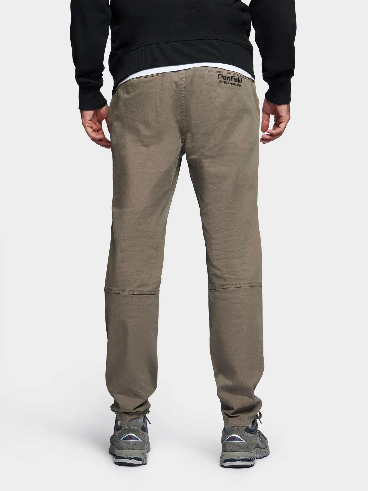 Hudson Script Elasticated Waist Pants in Bungee Cord