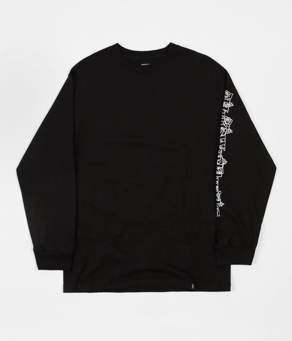 HUF Ambush TT Rose Long Sleeve T-Shirt - Black