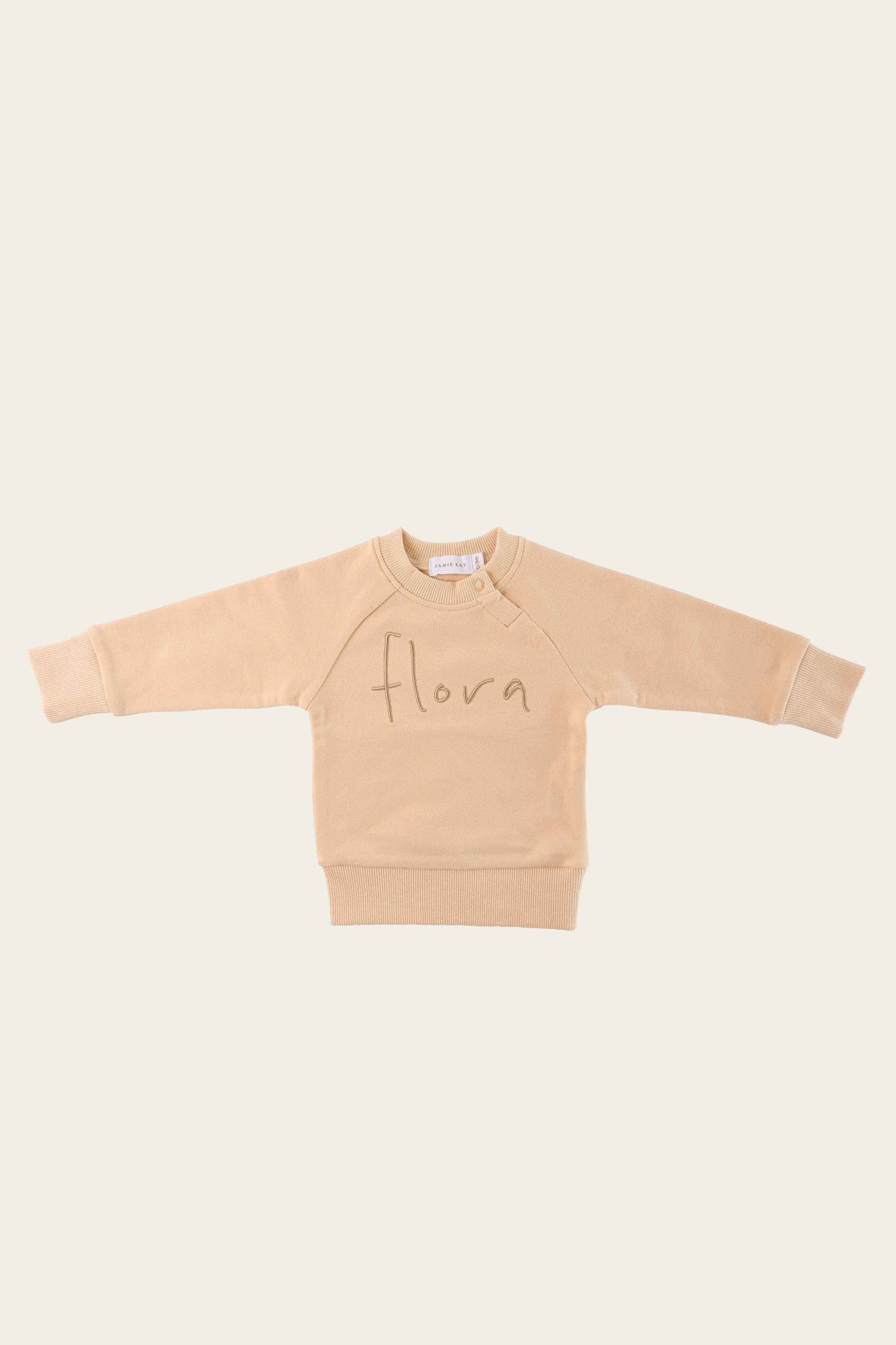 Jamie Kay Flora Sweatshirt - Honey Peach