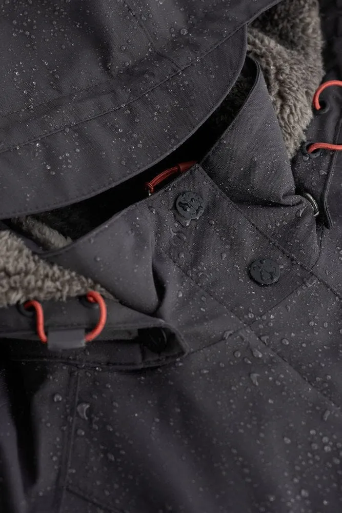 Janelle Waterproof Coat in Slate