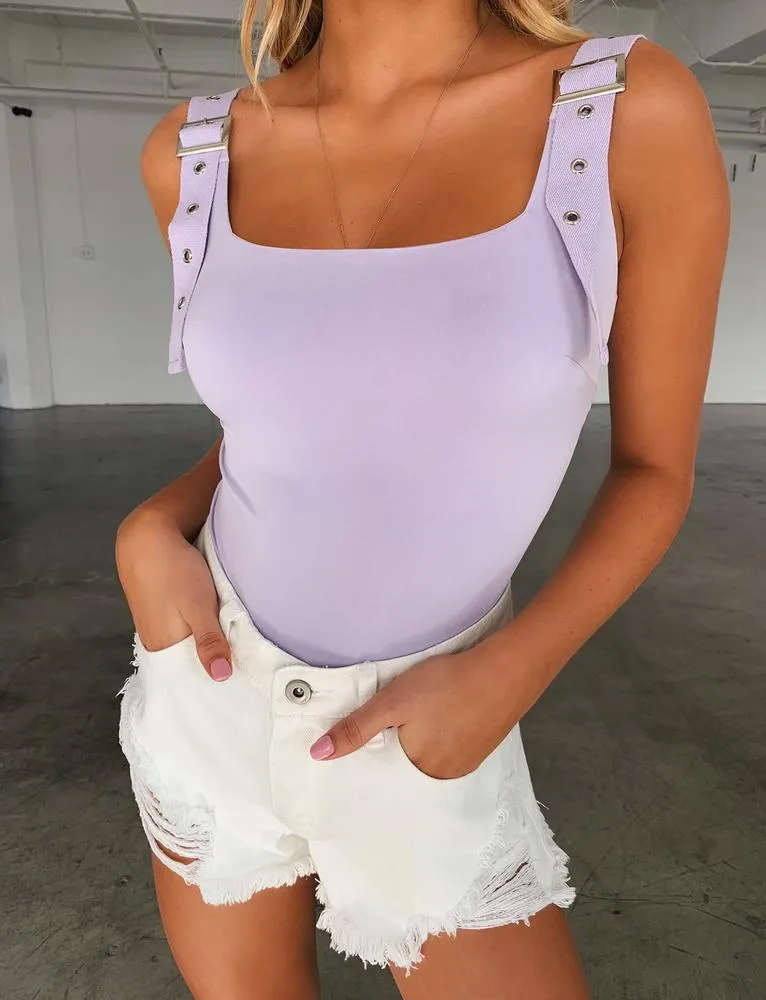 Kailey Bodysuit - Lilac