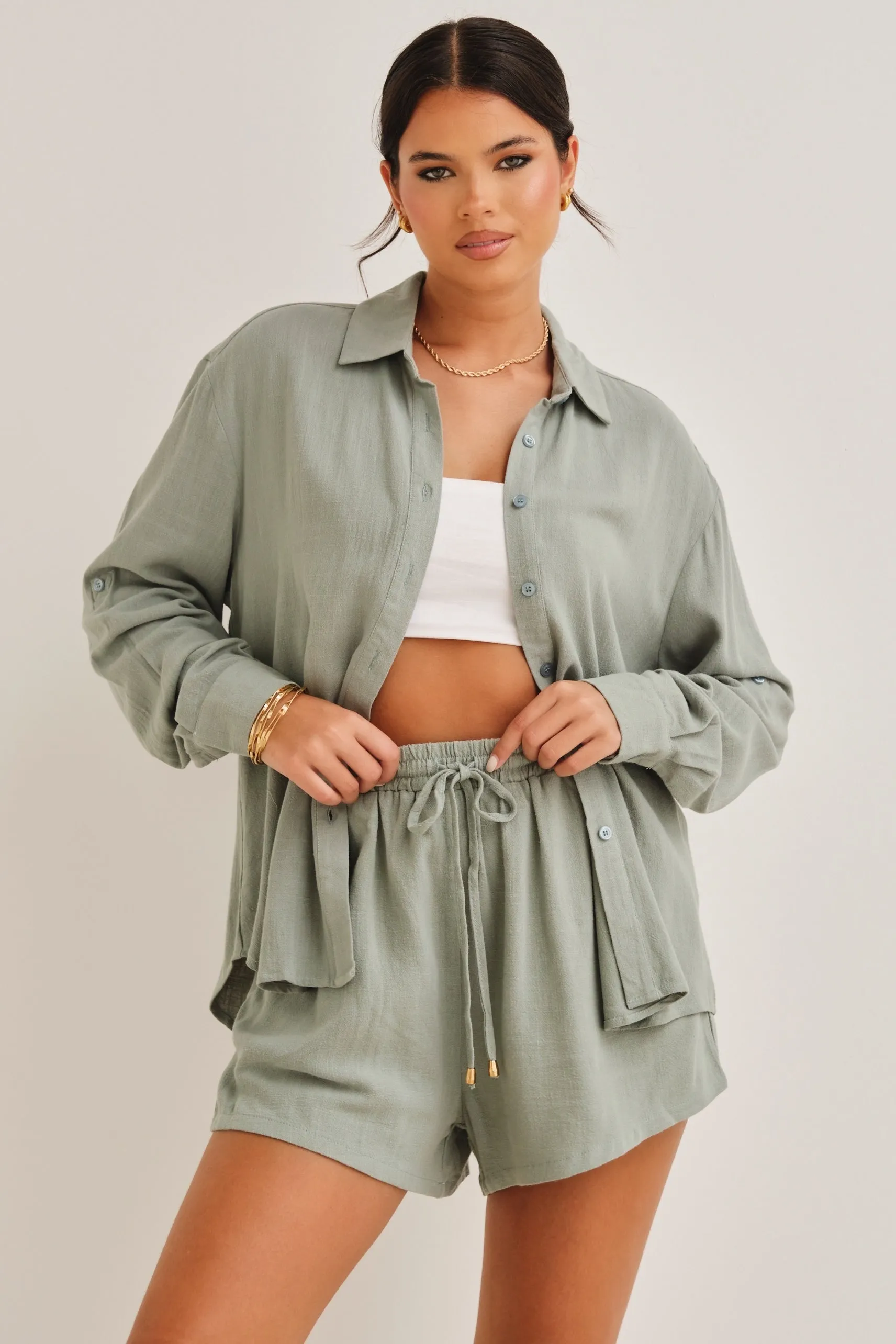Kiana  Shirt Sage