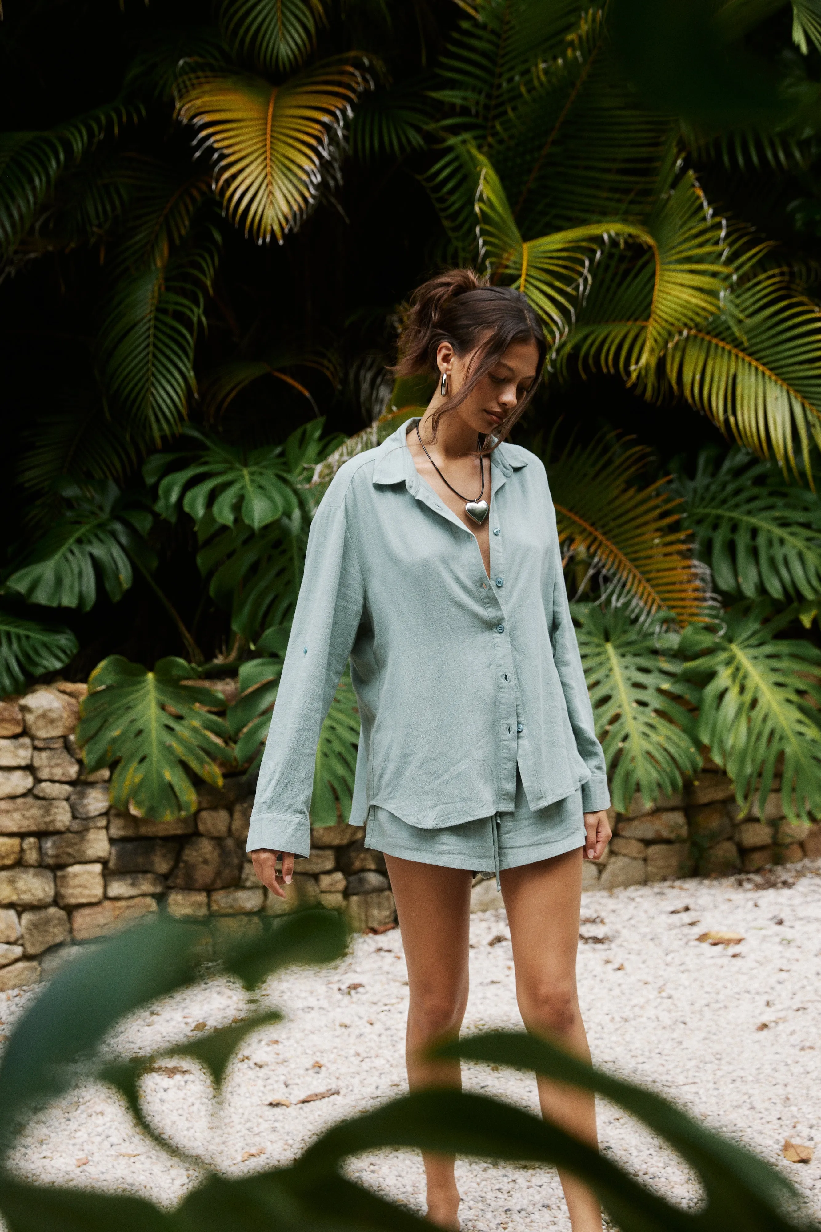 Kiana  Shirt Sage