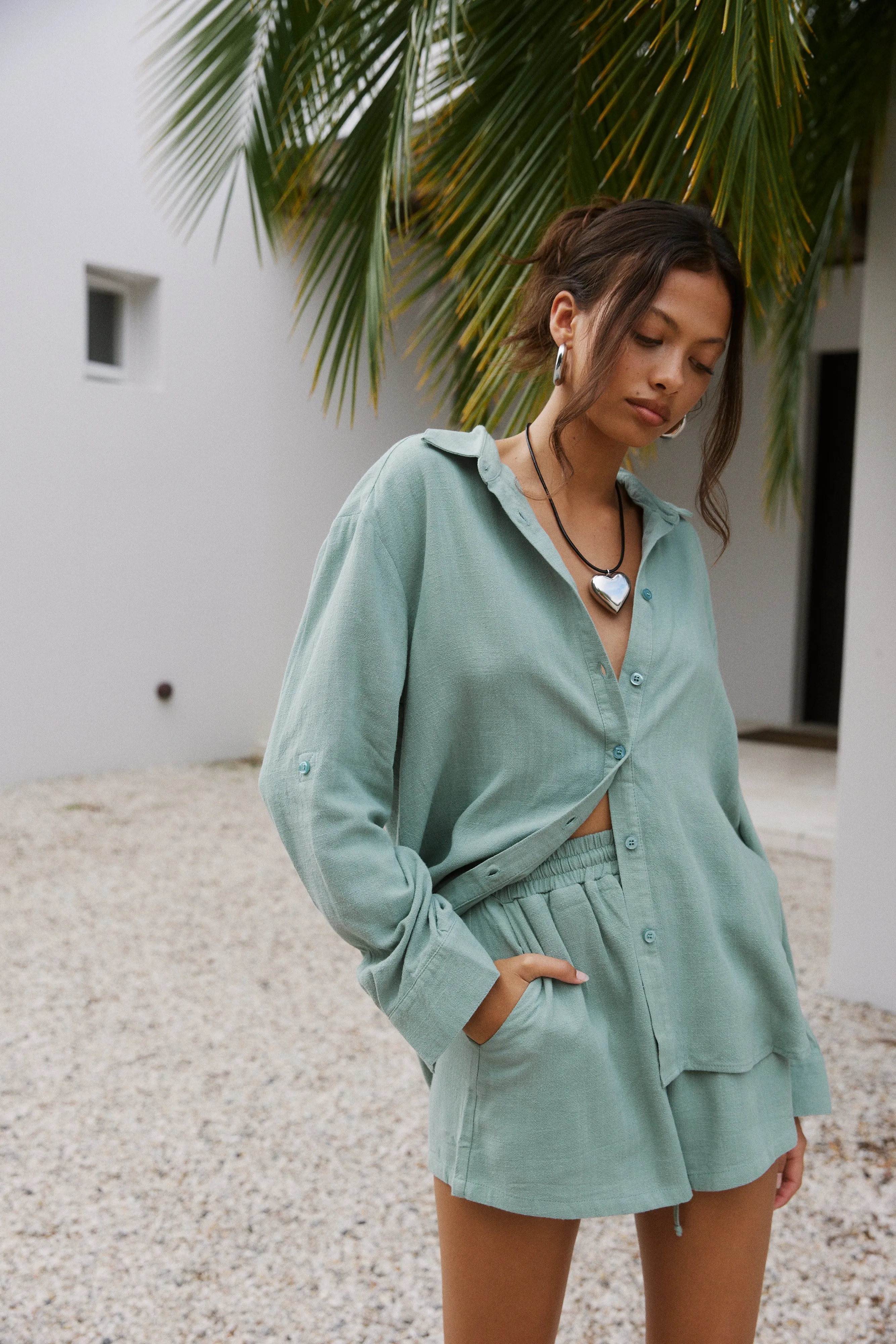 Kiana  Shirt Sage