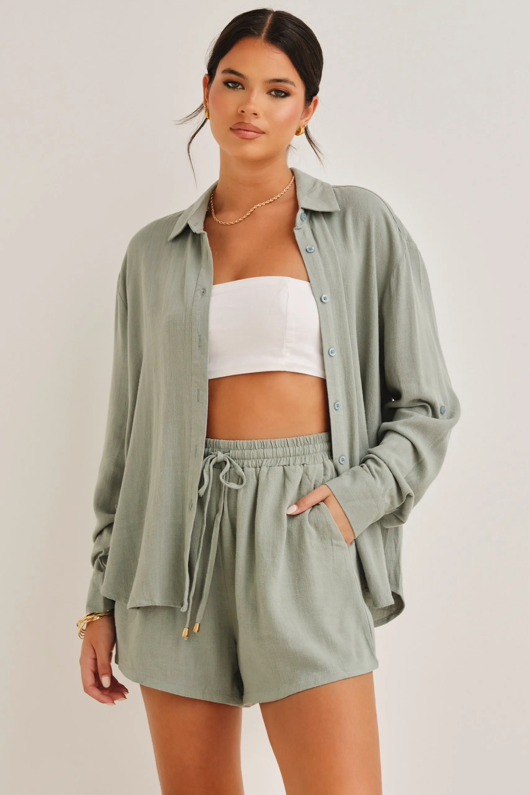 Kiana  Shirt Sage