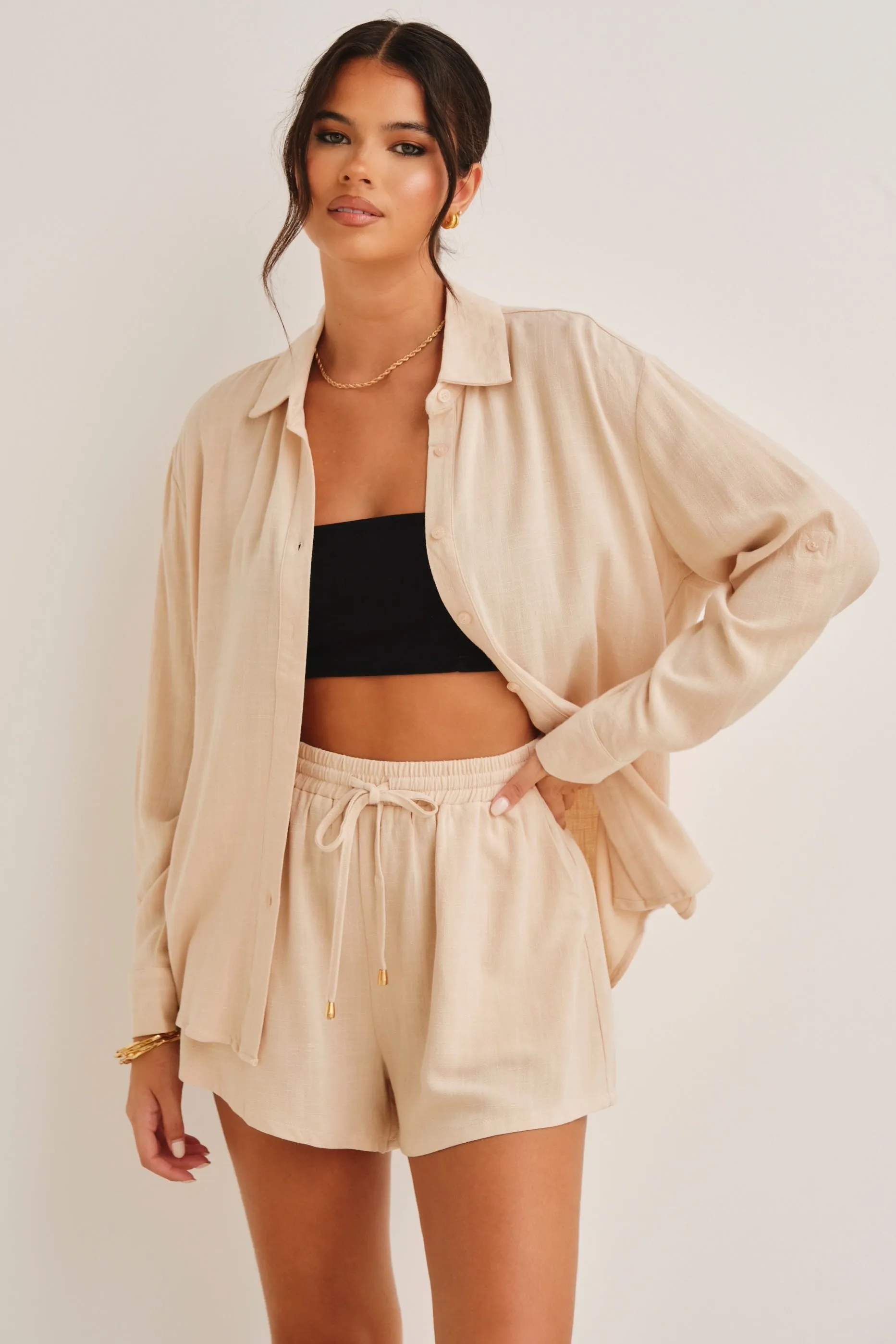 Kiana Shirt Sand