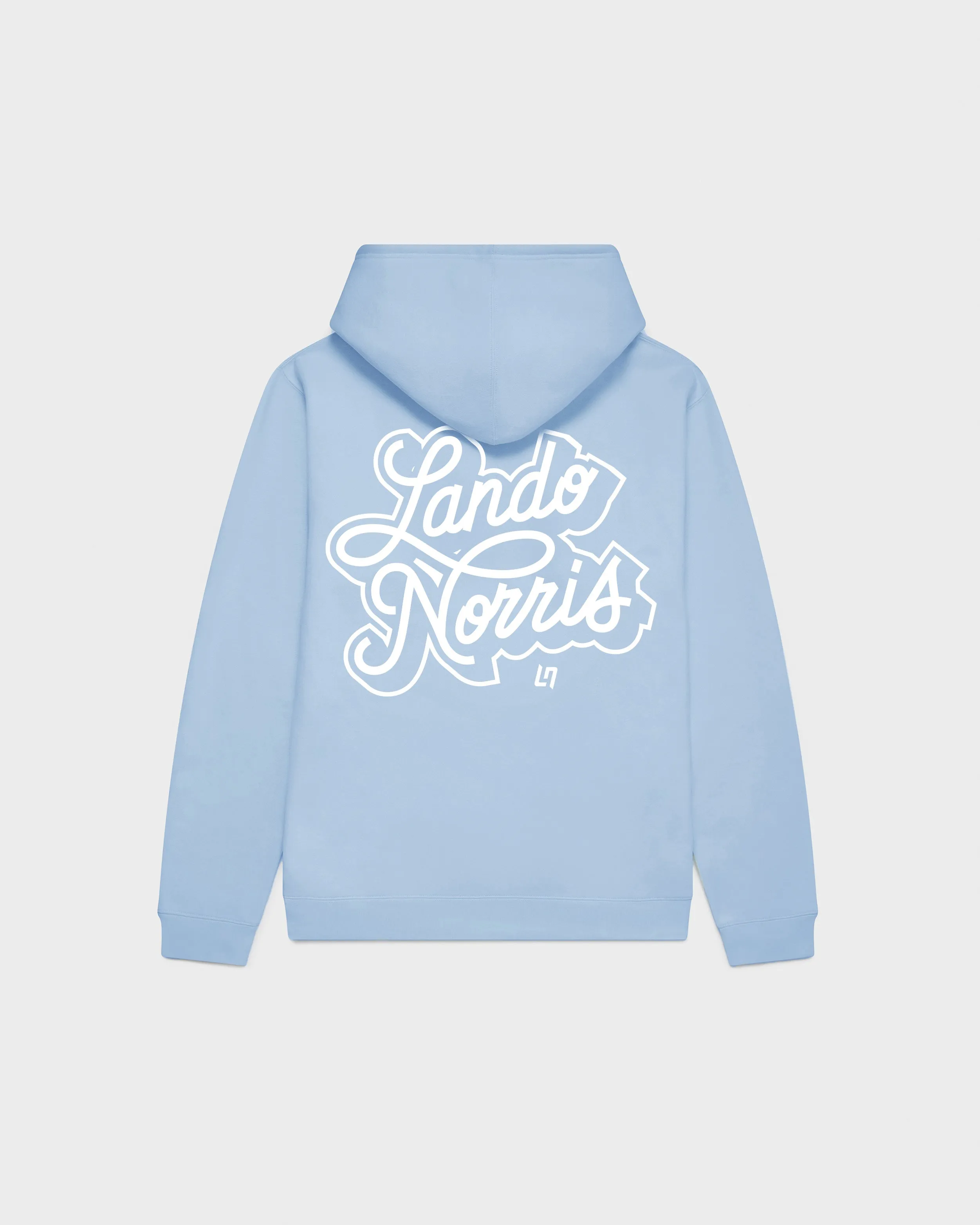 KIDS SCRIPT HOODIE - BLUE