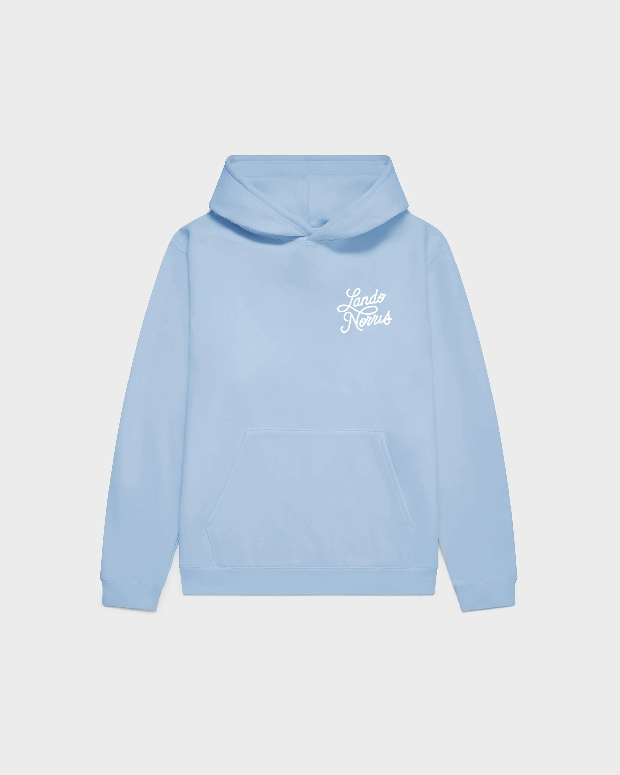 KIDS SCRIPT HOODIE - BLUE