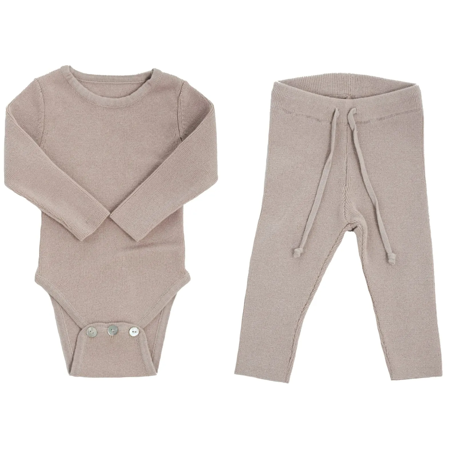 KIPP BABY MAUVE KNIT BODYSUIT