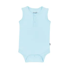 Kyte Baby Sleeveless Bodysuit in Powder