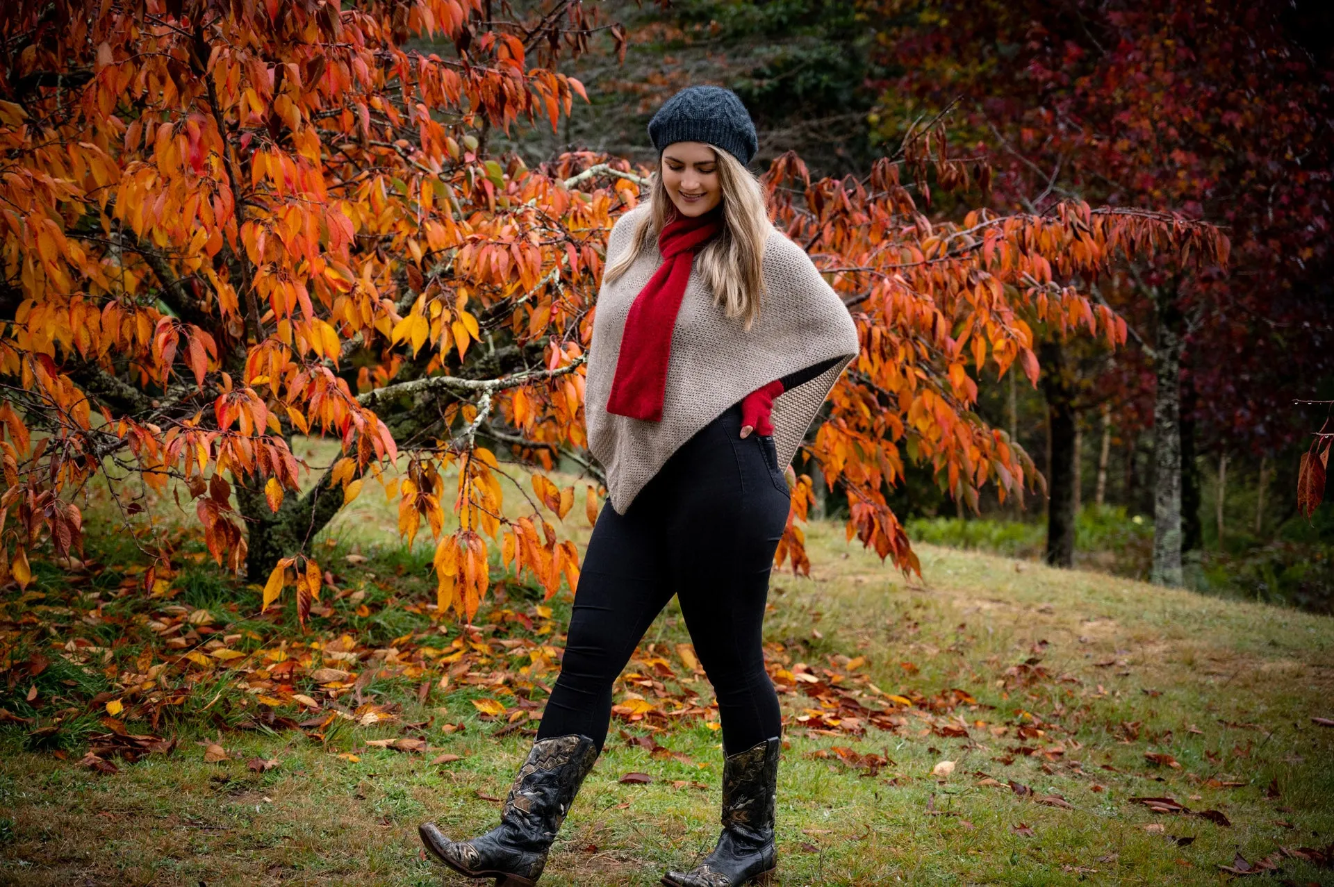 Lace Poncho